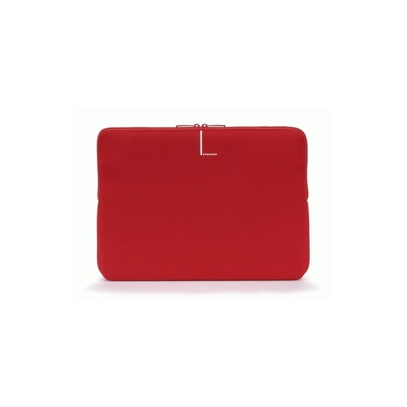 Tucano 14.1" Colore Sleeve maletines para portátil 35,8 cm (14.1") Funda Rojo