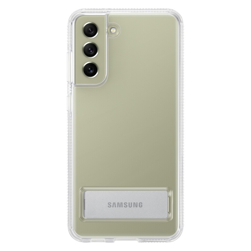 Samsung Clear Standing Rugged Cover S21 FE Handy-Schutzhülle 16,3 cm (6.41 Zoll) Transparent