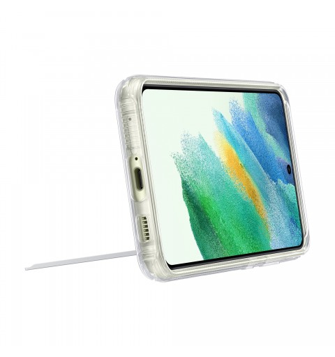 Samsung Clear Standing Rugged Cover S21 FE Handy-Schutzhülle 16,3 cm (6.41 Zoll) Transparent