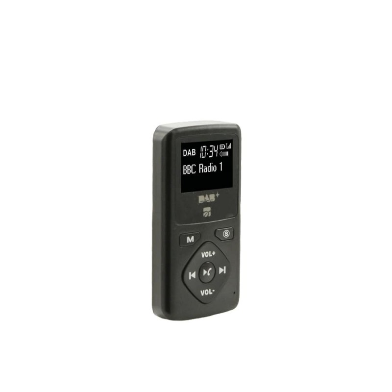 Xtreme Mini Radio DB-7 DAB+ Tragbar Analog & Digital Schwarz