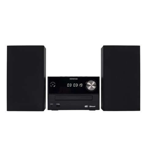 Kenwood Electronics M-420DAB sistema de audio para el hogar Microcadena de música para uso doméstico 14 W Negro