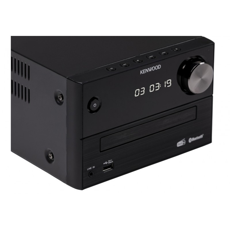 Kenwood Electronics M-420DAB ensemble audio pour la maison Système micro audio domestique 14 W Noir