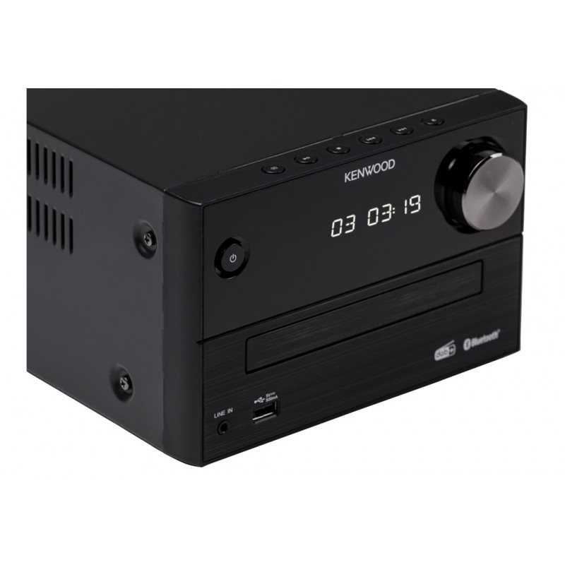 Kenwood Electronics M-420DAB sistema de audio para el hogar Microcadena de música para uso doméstico 14 W Negro