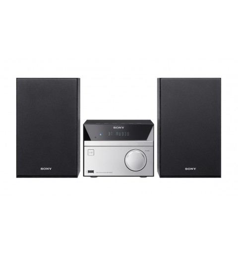 Sony CMT-SBT20B 12 W Black, Silver