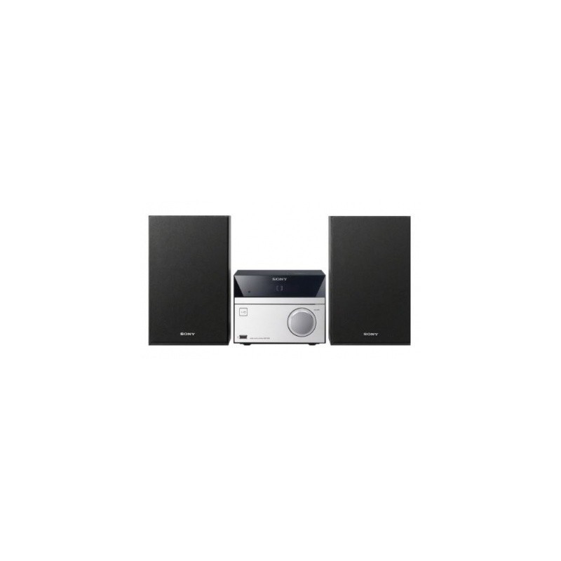 Sony CMT-SBT20B 12 W Black, Silver