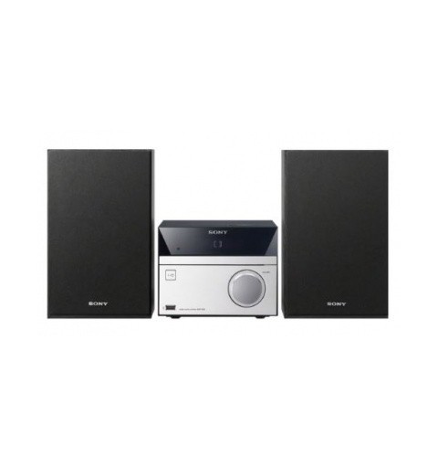 Sony CMT-SBT20B 12 W Negro, Plata