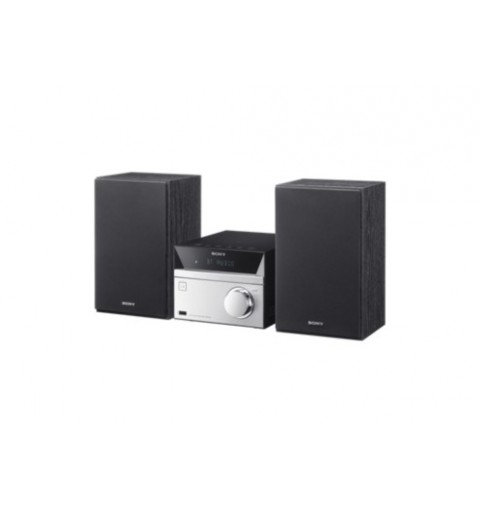 Sony CMT-SBT20B 12 W Nero, Argento