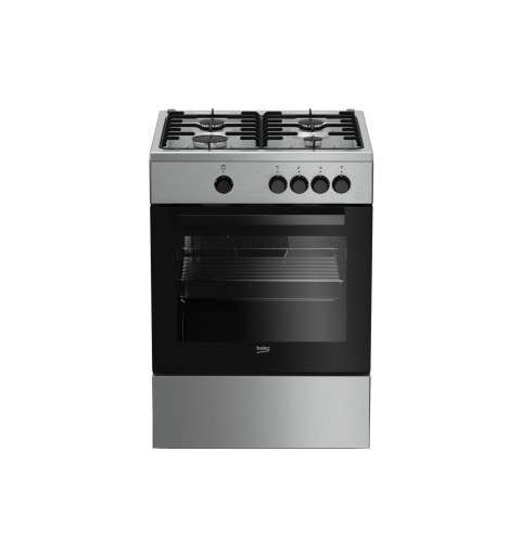 Beko FSG62000DX four et cuisinière Gaz Acier inoxydable A