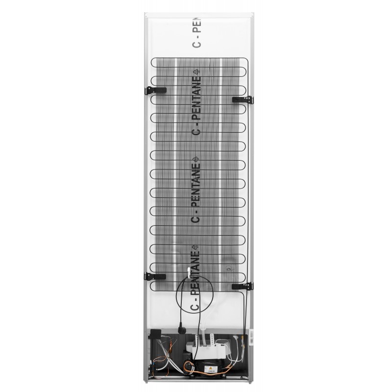 Whirlpool W7 931A OX Kühl- und Gefrierkombination Freistehend 371 l D Edelstahl