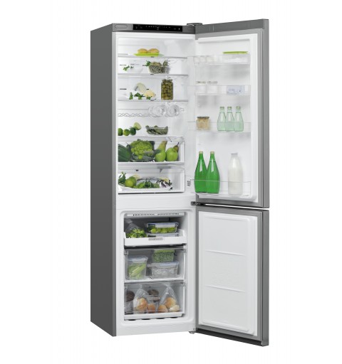 Whirlpool W7 931A OX fridge-freezer Freestanding 371 L D Stainless steel