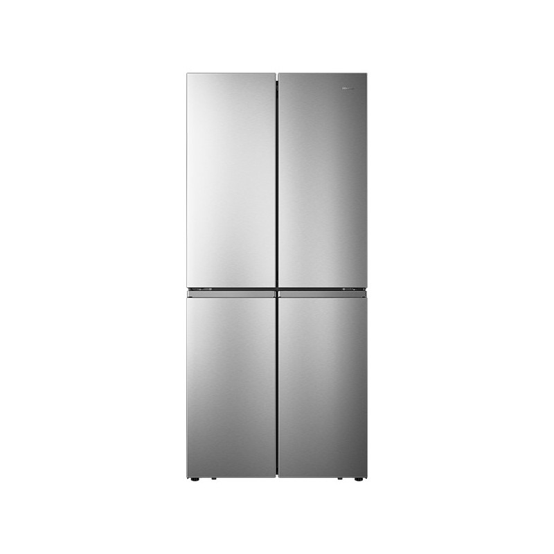 Hisense RQ563N4AI1 frigorifero side-by-side Libera installazione 454 L F Acciaio inossidabile