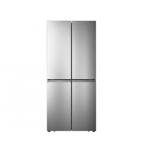 Hisense RQ563N4AI1 frigorifero side-by-side Libera installazione 454 L F Acciaio inossidabile