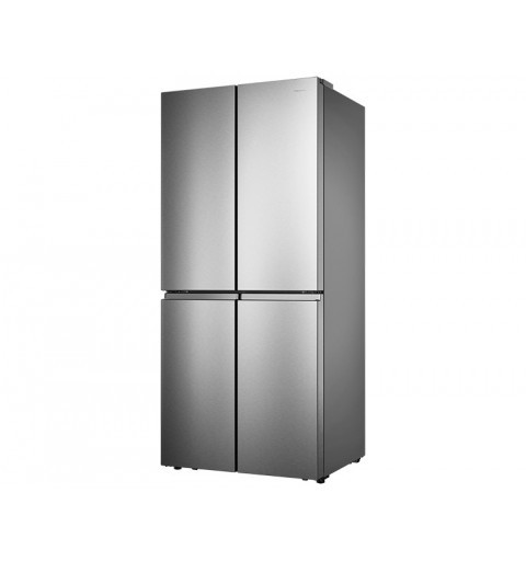 Hisense RQ563N4AI1 frigorifero side-by-side Libera installazione 454 L F Acciaio inossidabile