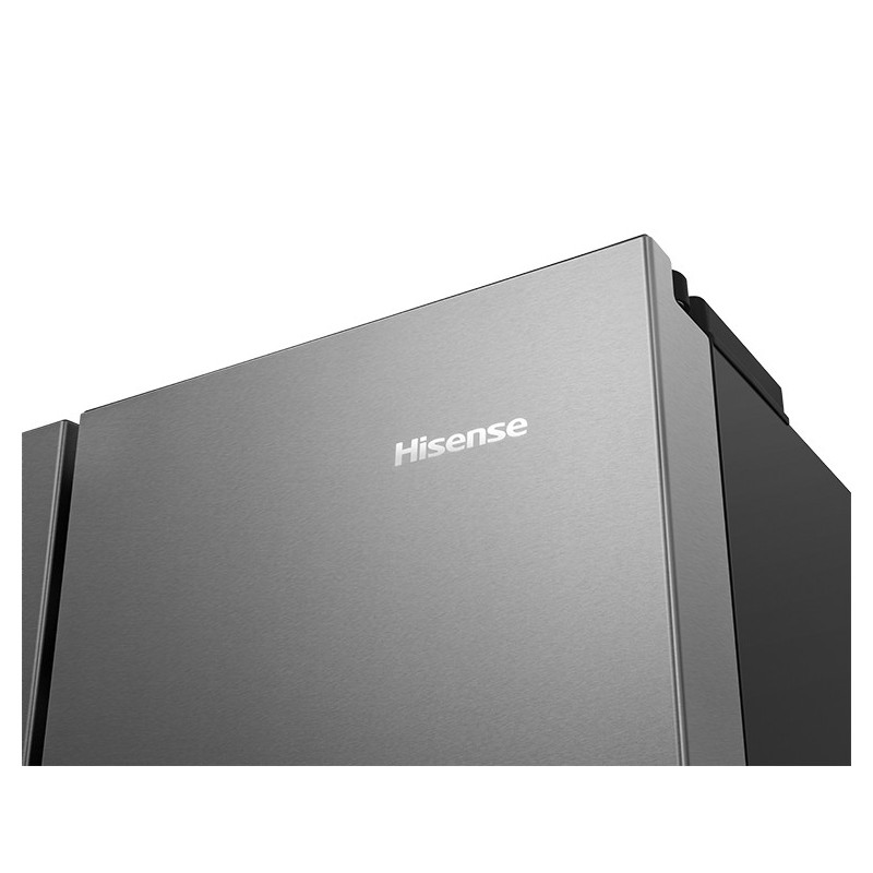 Hisense RQ563N4AI1 frigo américain Autoportante 454 L F Acier inoxydable