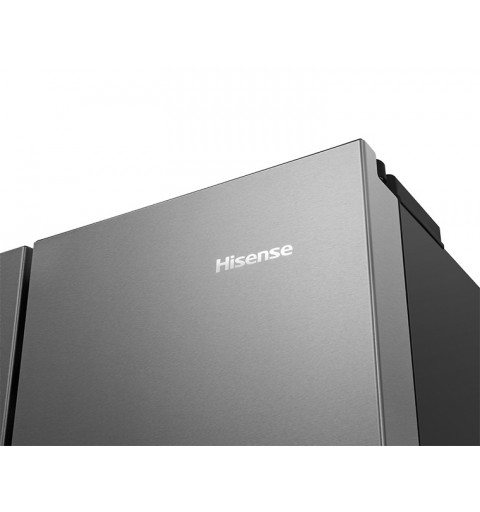 Hisense RQ563N4AI1 frigo américain Autoportante 454 L F Acier inoxydable