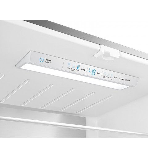 Hisense RQ563N4AI1 frigo américain Autoportante 454 L F Acier inoxydable