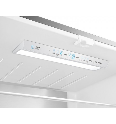 Hisense RQ563N4AI1 frigorifero side-by-side Libera installazione 454 L F Acciaio inossidabile