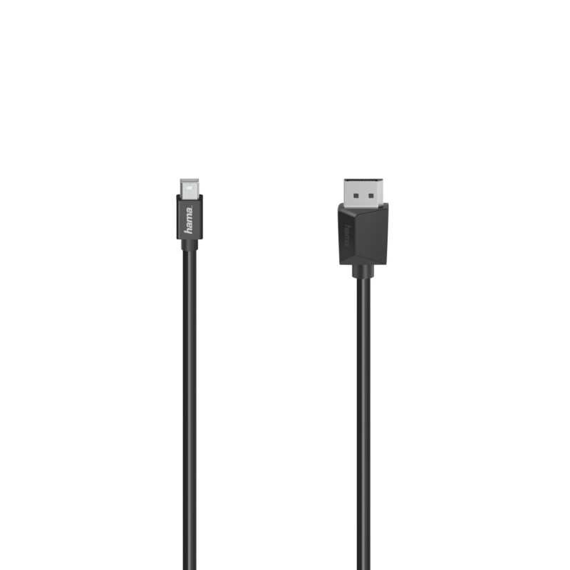Hama 00200710 DisplayPort cable 1.5 m Mini DisplayPort Black
