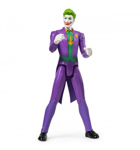 DC Comics BATMAN, 12-Inch THE JOKER Action Figure, Kids Toys for Boys Aged 3 and up