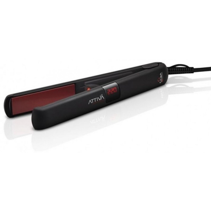 GA.MA. Italy CP9 Attiva Digital Ion Plus Plancha de pelo Caliente Negro 2,5 m