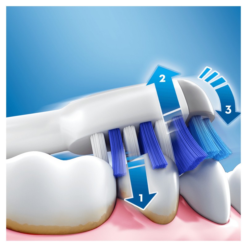 Oral-B TriZone 700 Erwachsener Rotierende-vibrierende Zahnbürste Blau