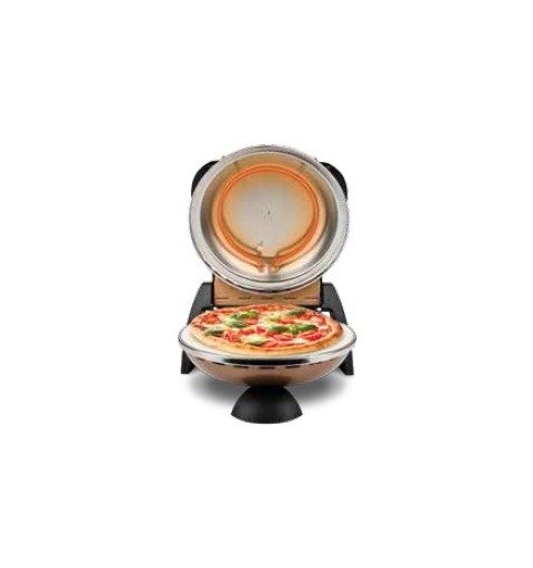 G3 Ferrari Delizia fabricante de pizza y hornos 1 Pizza(s) 1200 W Negro, Bronce