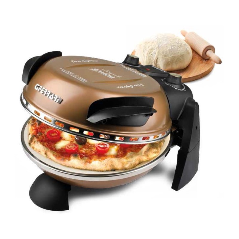 G3 Ferrari Delizia fabricante de pizza y hornos 1 Pizza(s) 1200 W Negro, Bronce