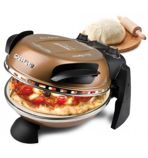 G3 Ferrari Delizia fabricante de pizza y hornos 1 Pizza(s) 1200 W Negro, Bronce