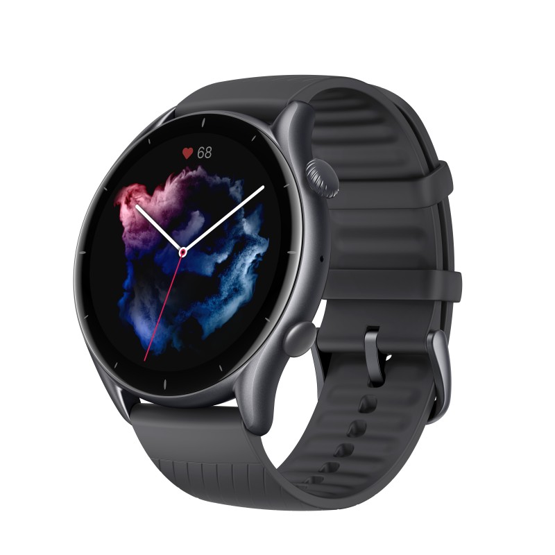 Amazfit GTR 3 3,53 cm (1.39") 46 mm AMOLED Nero GPS (satellitare)