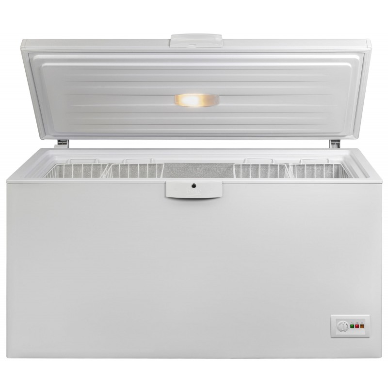 Beko HSA37540N Industrieller Kühl Gefrierschrank Kühltruhe 350 l Freistehend E