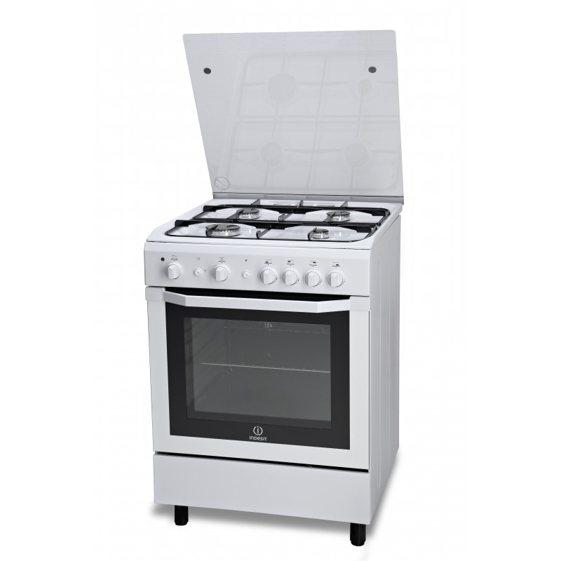 Indesit I6GG1F(W) I Cocina independiente Encimera de gas Blanco A