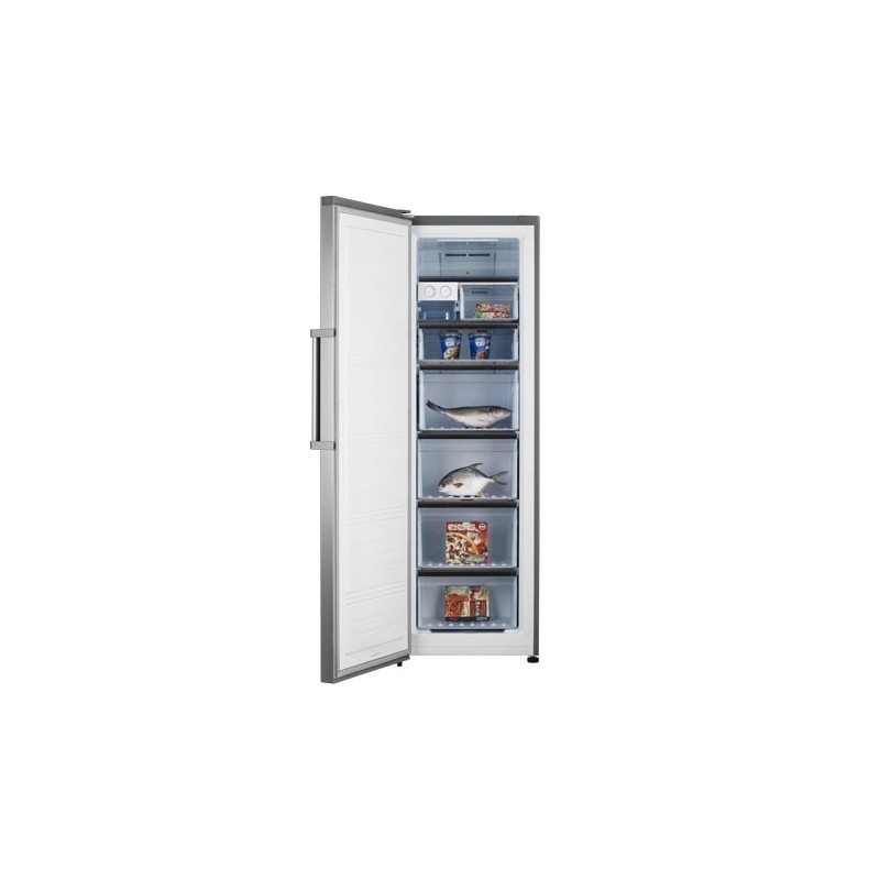 Hisense RS-34WC4SBA CLA1 freezer Freestanding 262 L Stainless steel