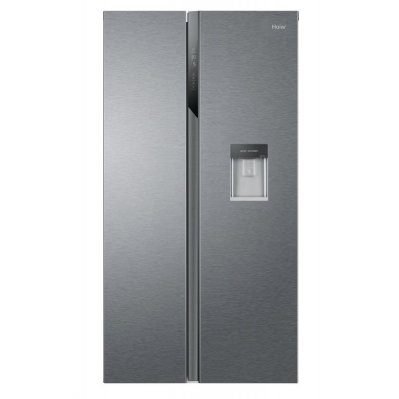 Haier SBS 90 Serie 3 HSR3918EWPG frigorifero side-by-side Libera installazione 521 L E Argento