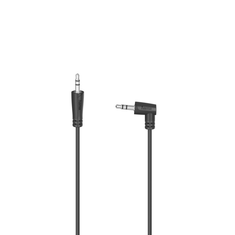 Hama 00200723 audio cable 1.5 m 3.5mm Black Hama 00200723 audio cable 1.5 m 3.5mm Black