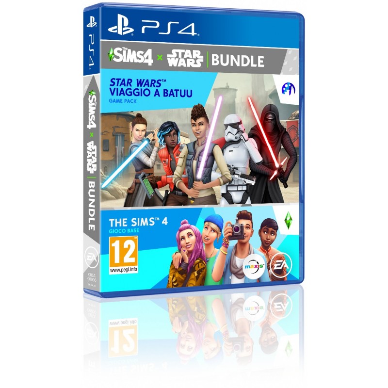 Electronic Arts The Sims 4 Star Wars - Journey to Batuu, PS4 Bundle Anglais, Italien PlayStation 4