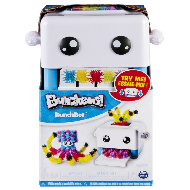 Bunchems – BunchBot avec 300 – Pour des créations faciles