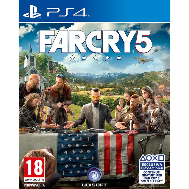 Ubisoft Far Cry 5, PS4 Standard Multilingua PlayStation 4