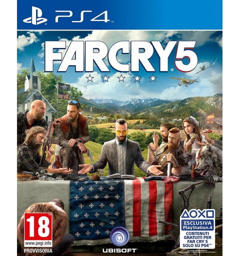 Ubisoft Far Cry 5, PS4 Standard Multilingua PlayStation 4