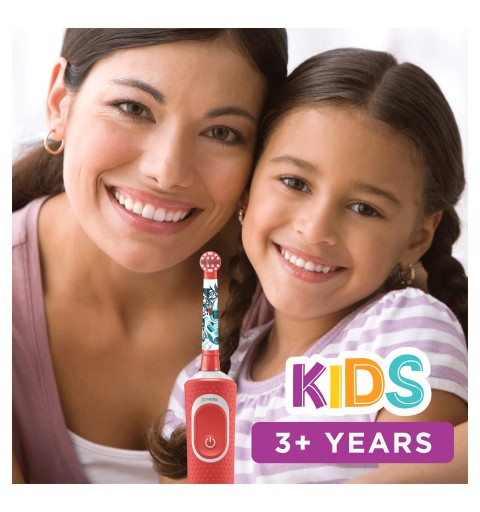 Oral-B Kids Spazzolino Elettrico Ricaricabile 1 Manico con Personaggi di Star Wars e 2 Testine. 3+ anni