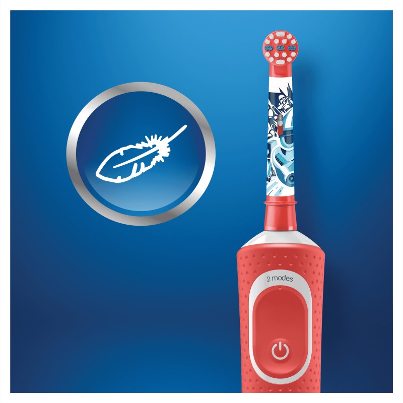 Oral-B 80324392 brosse à dents électrique Enfant Rouge