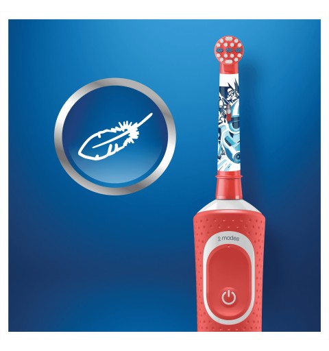 Oral-B 80324392 brosse à dents électrique Enfant Rouge