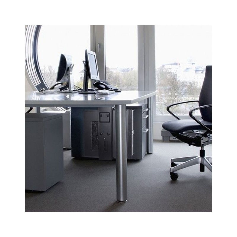 Techly ICA-CS 66 PC-Halterung PC-Halterung unter dem Schreibtisch Schwarz