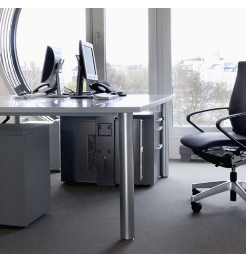 Techly ICA-CS 66 PC-Halterung PC-Halterung unter dem Schreibtisch Schwarz