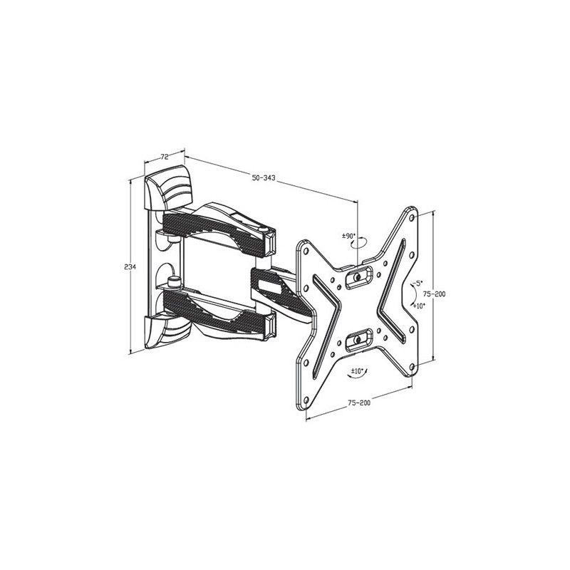 Ciatti ELTRIS200 101,6 cm (40") Bianco