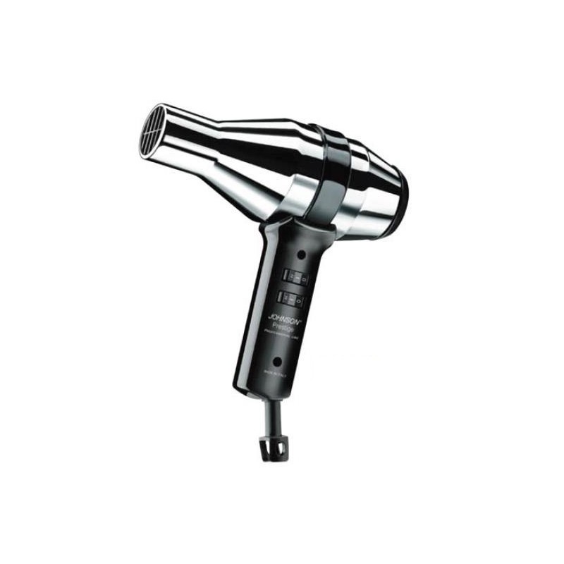 JOHNSON ELETTRODOMESTICI PRESTIGE asciuga capelli 1600 W Nero, Cromo