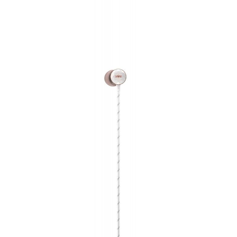 The House Of Marley EM-FE033-RS cuffia e auricolare Cablato In-ear Musica e Chiamate Oro rosa