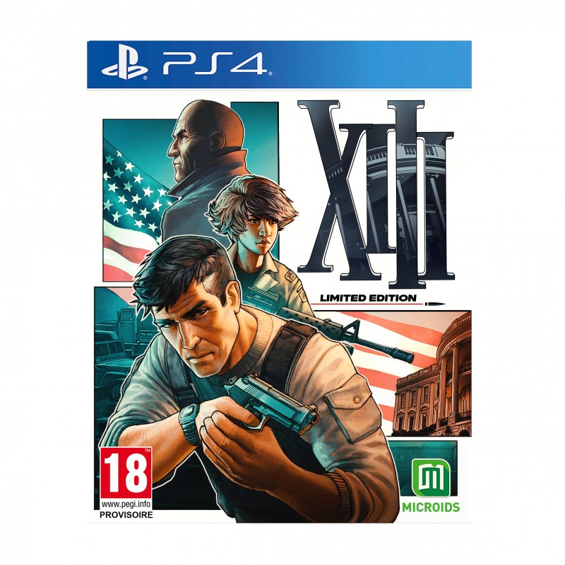 Microids XIII Standard Tedesca, Inglese, ESP, Francese, ITA PlayStation 4