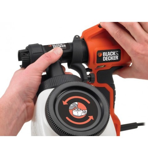 Black & Decker HVLP200 sistema di spruzzo fine a corrente 1200 ml