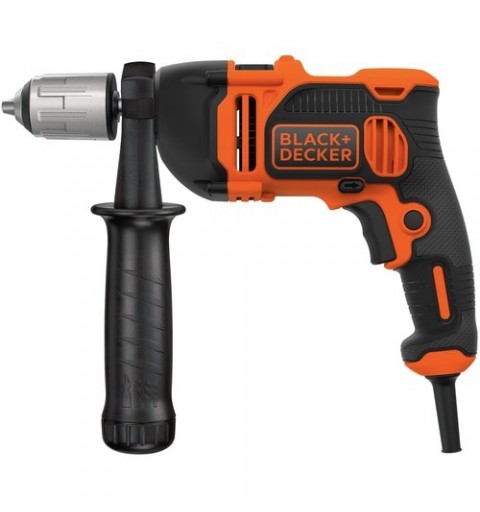 Black & Decker BEH850K 3100 Giri min Senza chiave Nero, Arancione