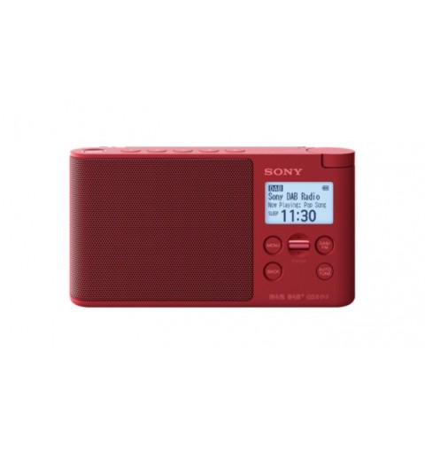 Sony XDR-S41D Portable Digital Red